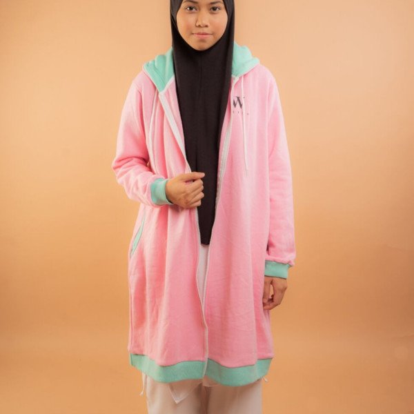 Hoodies Irdina Pink Turquoise